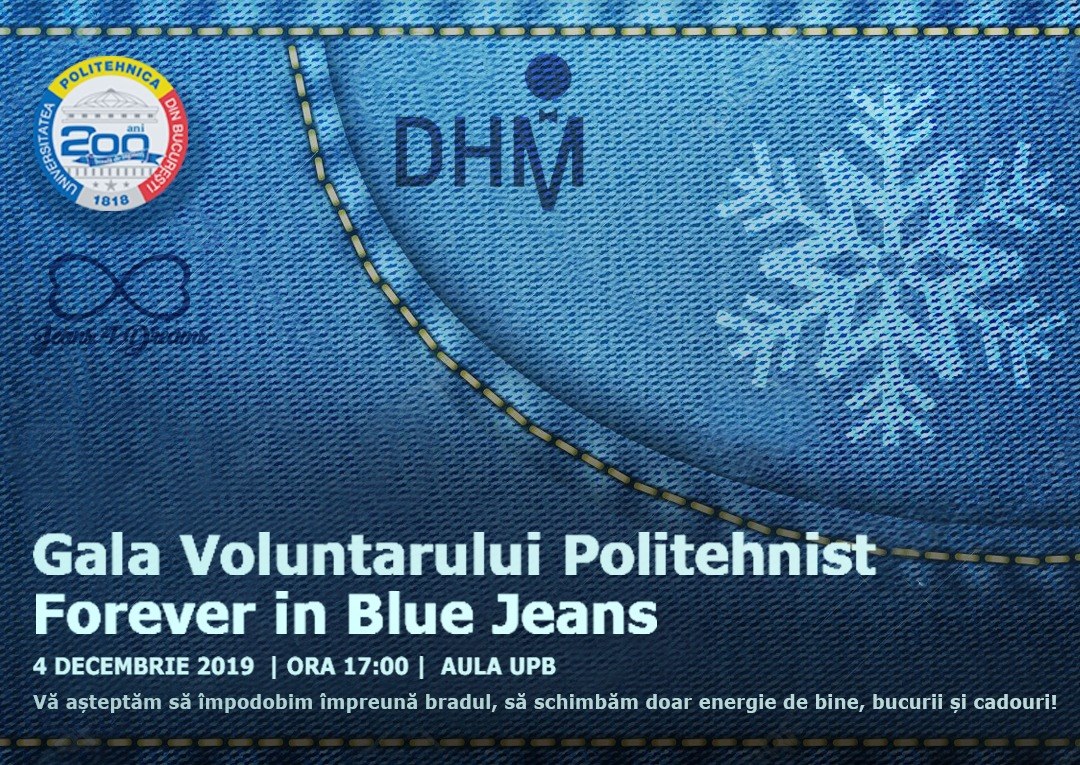 Gala Voluntarului Politehnist – Forever in blue jeans